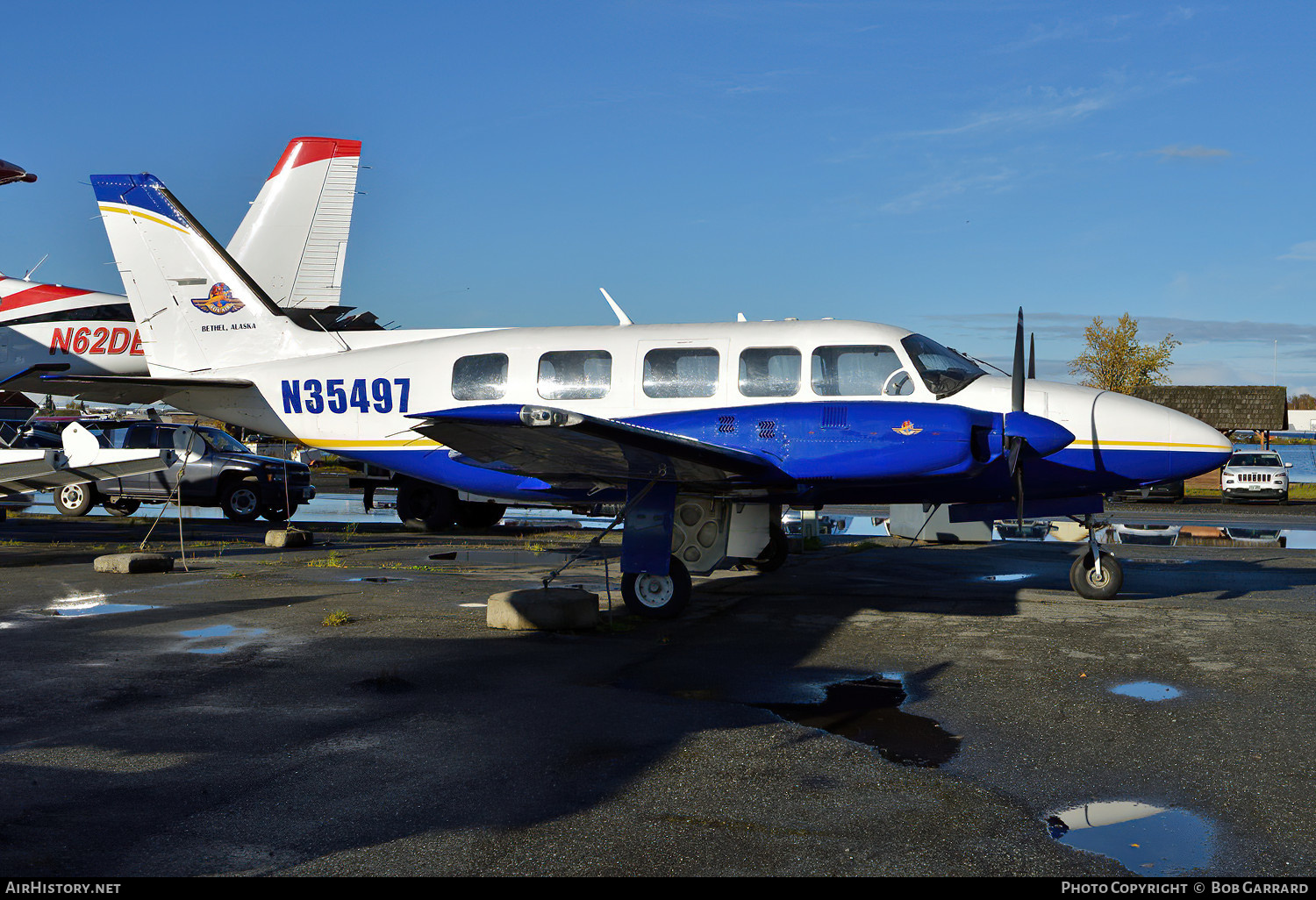 Aircraft Photo of N35497 | Piper PA-31-350 Chieftain | Fox Air | AirHistory.net #578219