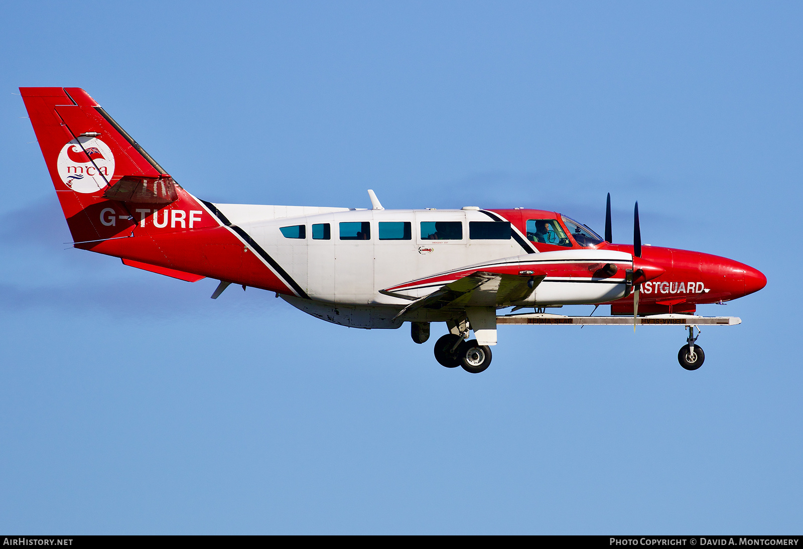 Aircraft Photo of G-TURF | Reims F406 Caravan II | MCA - Maritime and Coastguard Agency | AirHistory.net #578223