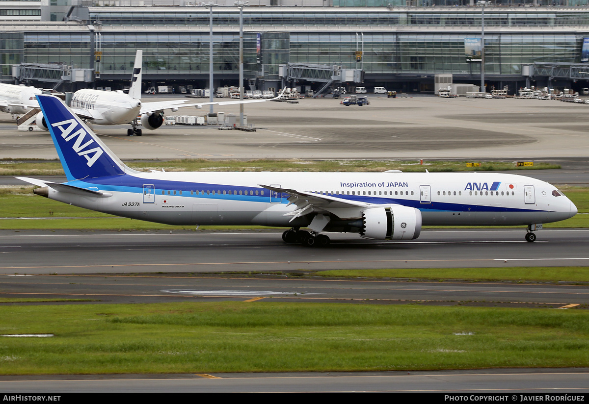 Aircraft Photo of JA937A | Boeing 787-9 Dreamliner | All Nippon Airways - ANA | AirHistory.net #578230