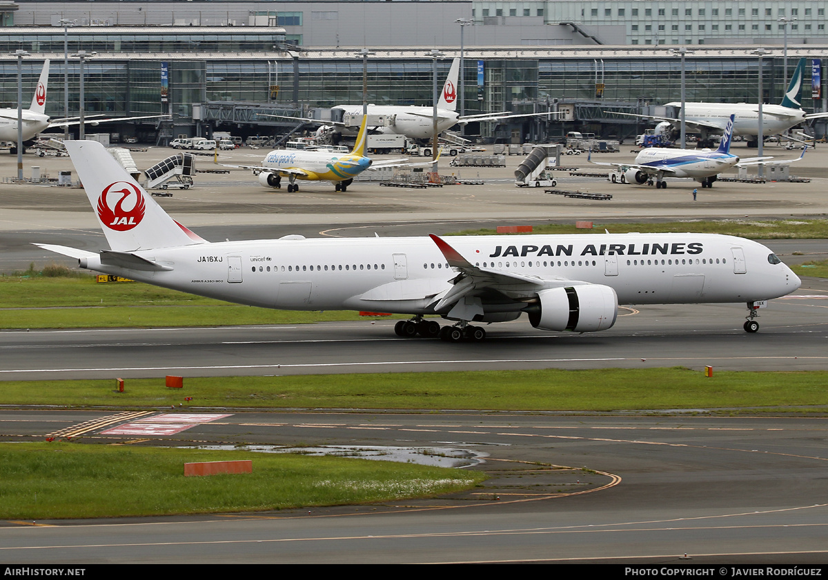 Aircraft Photo of JA16XJ | Airbus A350-941 | Japan Airlines - JAL | AirHistory.net #578240