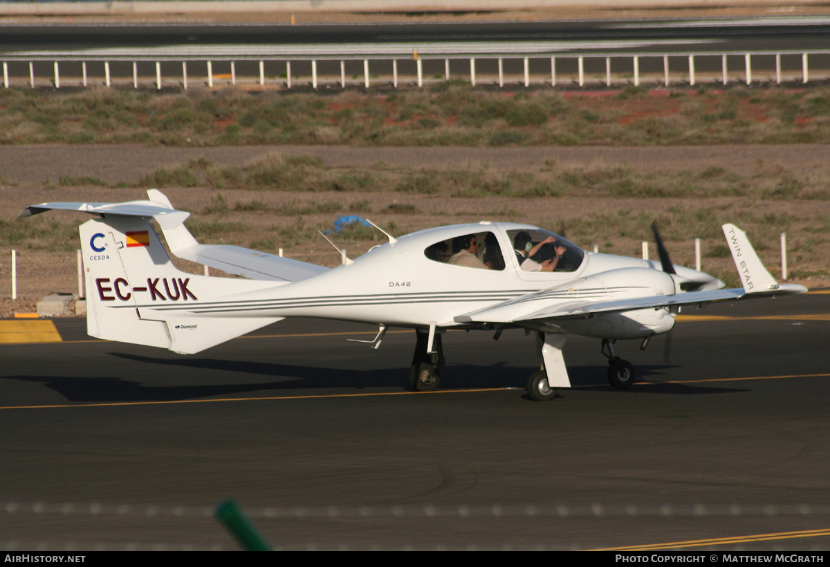 Aircraft Photo of EC-KUK | Diamond DA42-180 Twin Star | Cesda | AirHistory.net #578256
