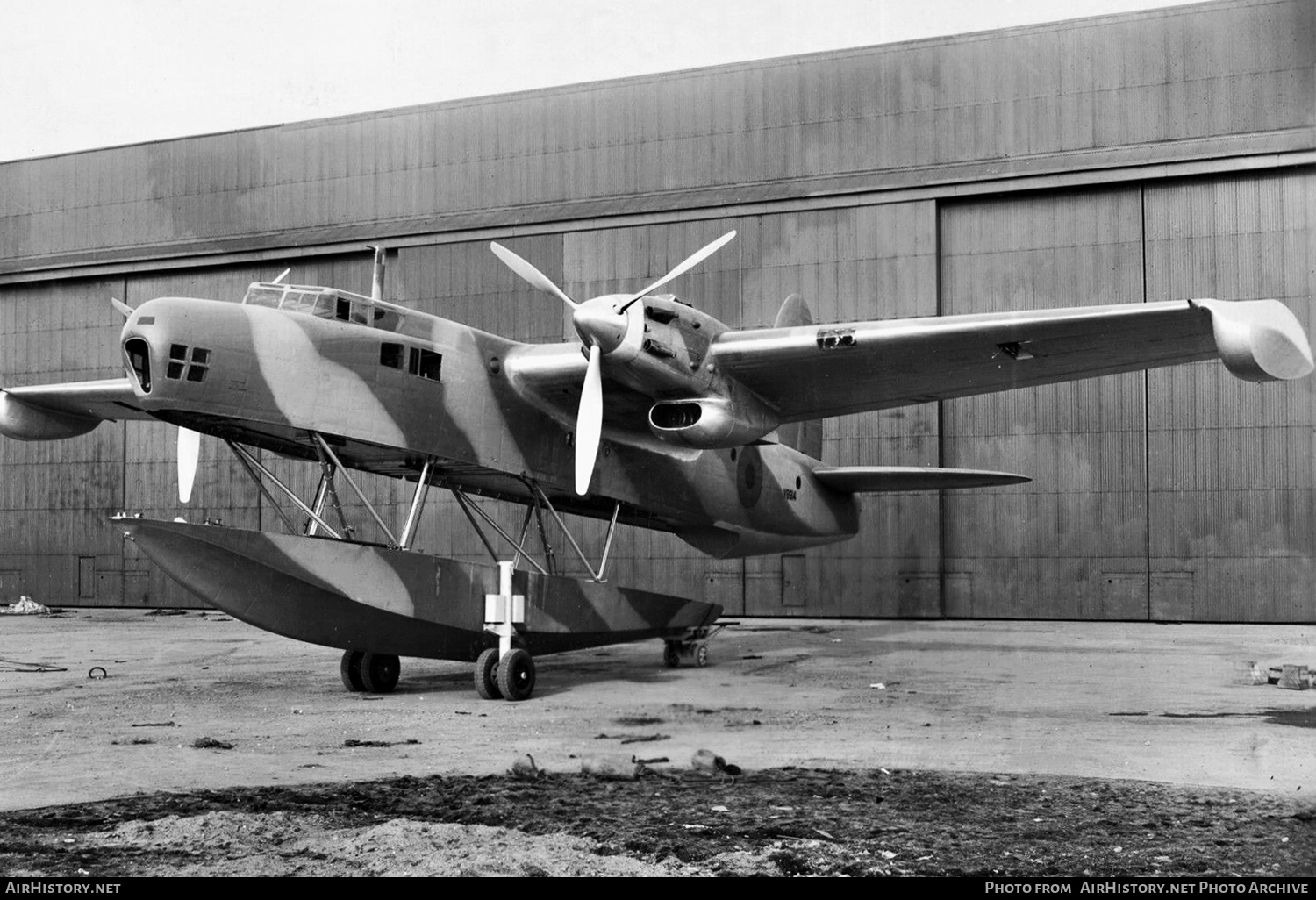 Aircraft Photo of V8914 | Blackburn B-20 | UK - Air Force | AirHistory.net #578263