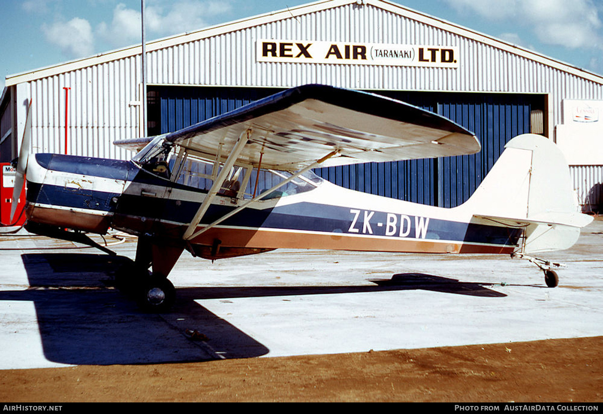 Aircraft Photo of ZK-BDW | Auster J-5 Adventurer | AirHistory.net #578273