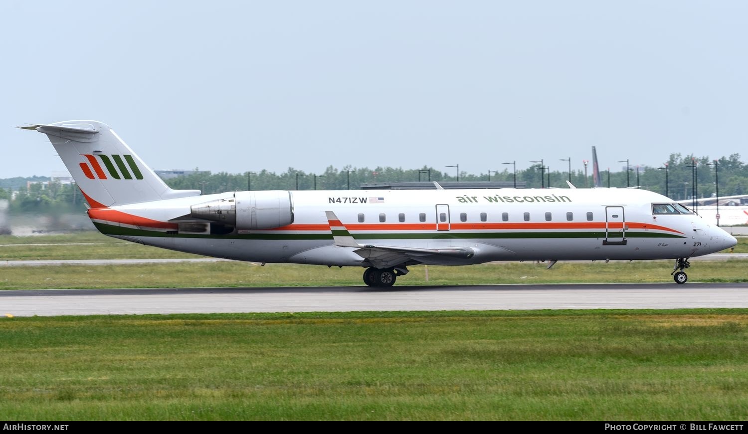 Aircraft Photo of N471ZW | Bombardier CRJ-200ER (CL-600-2B19) | Air Wisconsin | AirHistory.net #578292
