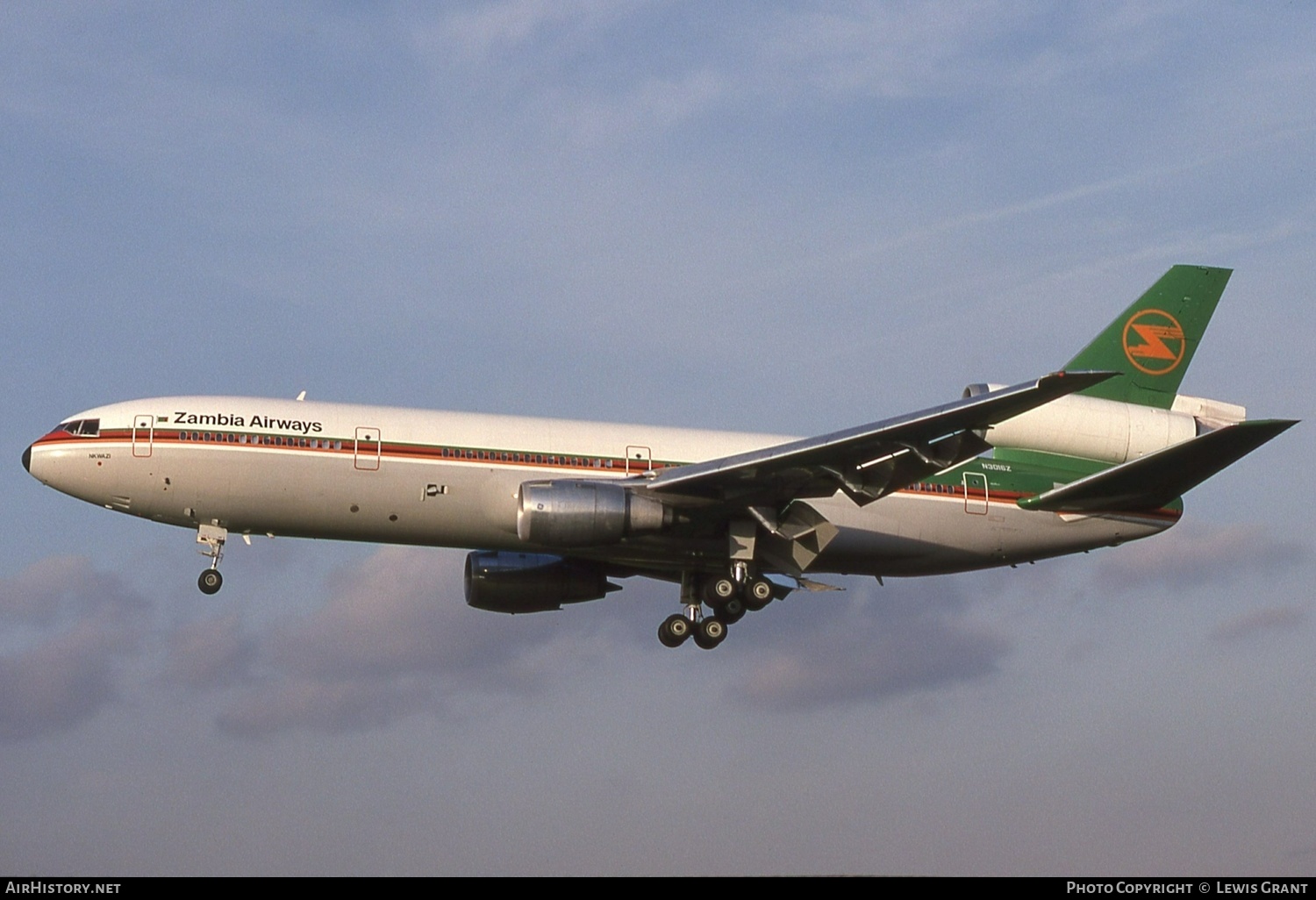 Aircraft Photo of N3016Z | McDonnell Douglas DC-10-30 | Zambia Airways | AirHistory.net #578328