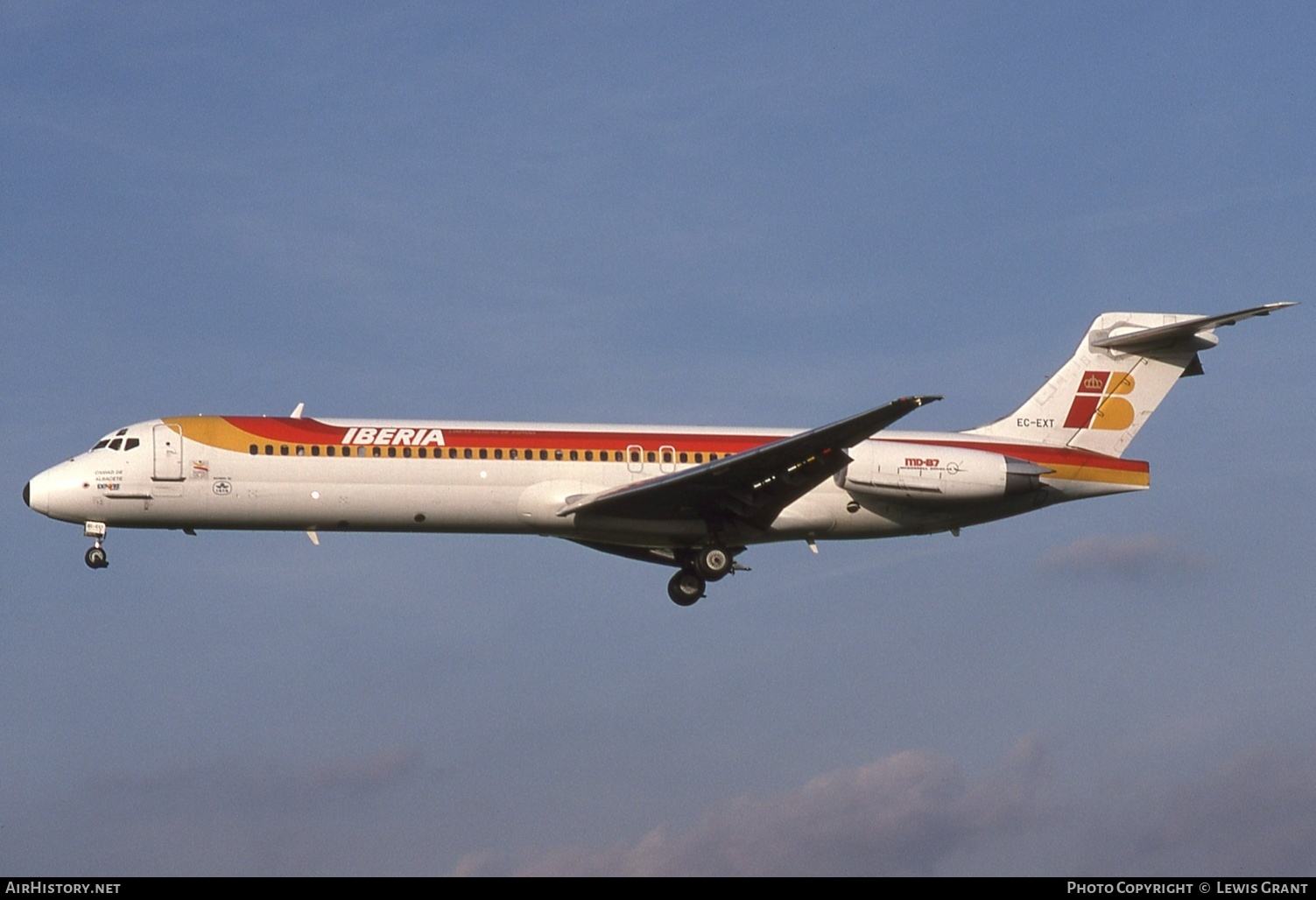 Aircraft Photo of EC-EXT | McDonnell Douglas MD-87 (DC-9-87) | Iberia | AirHistory.net #578358