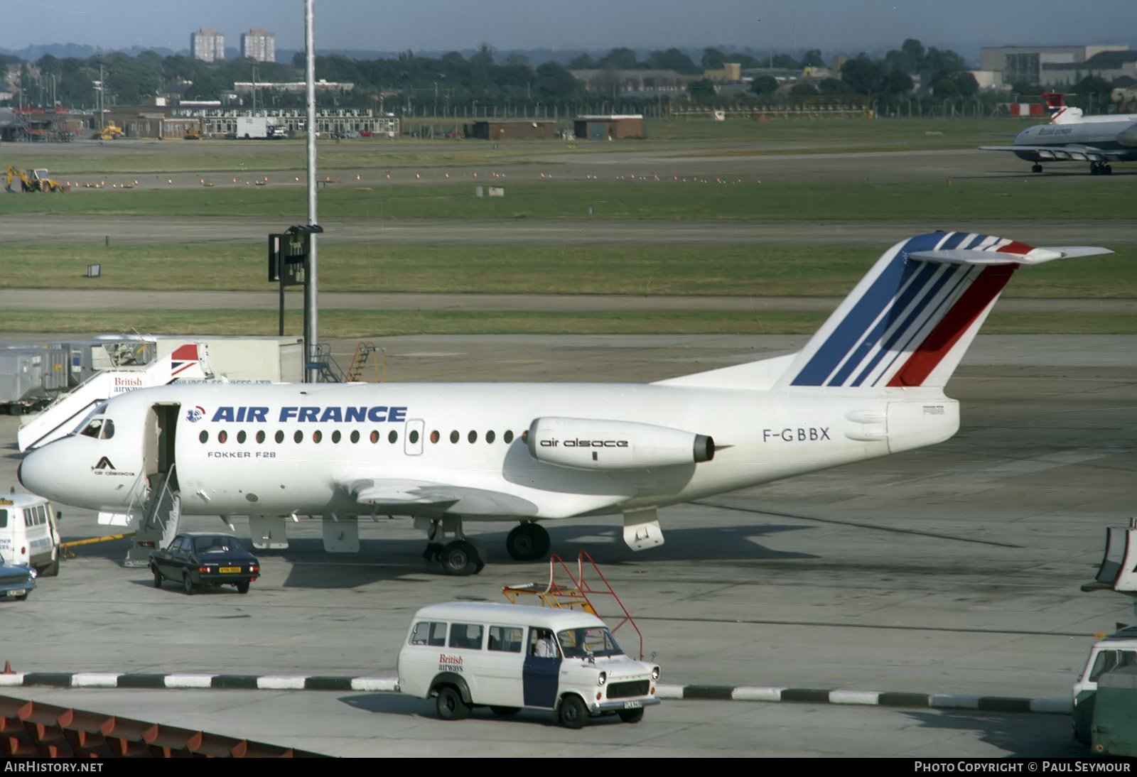 Aircraft Photo of F-GBBX | Fokker F28-1000 Fellowship | Air France | AirHistory.net #578365