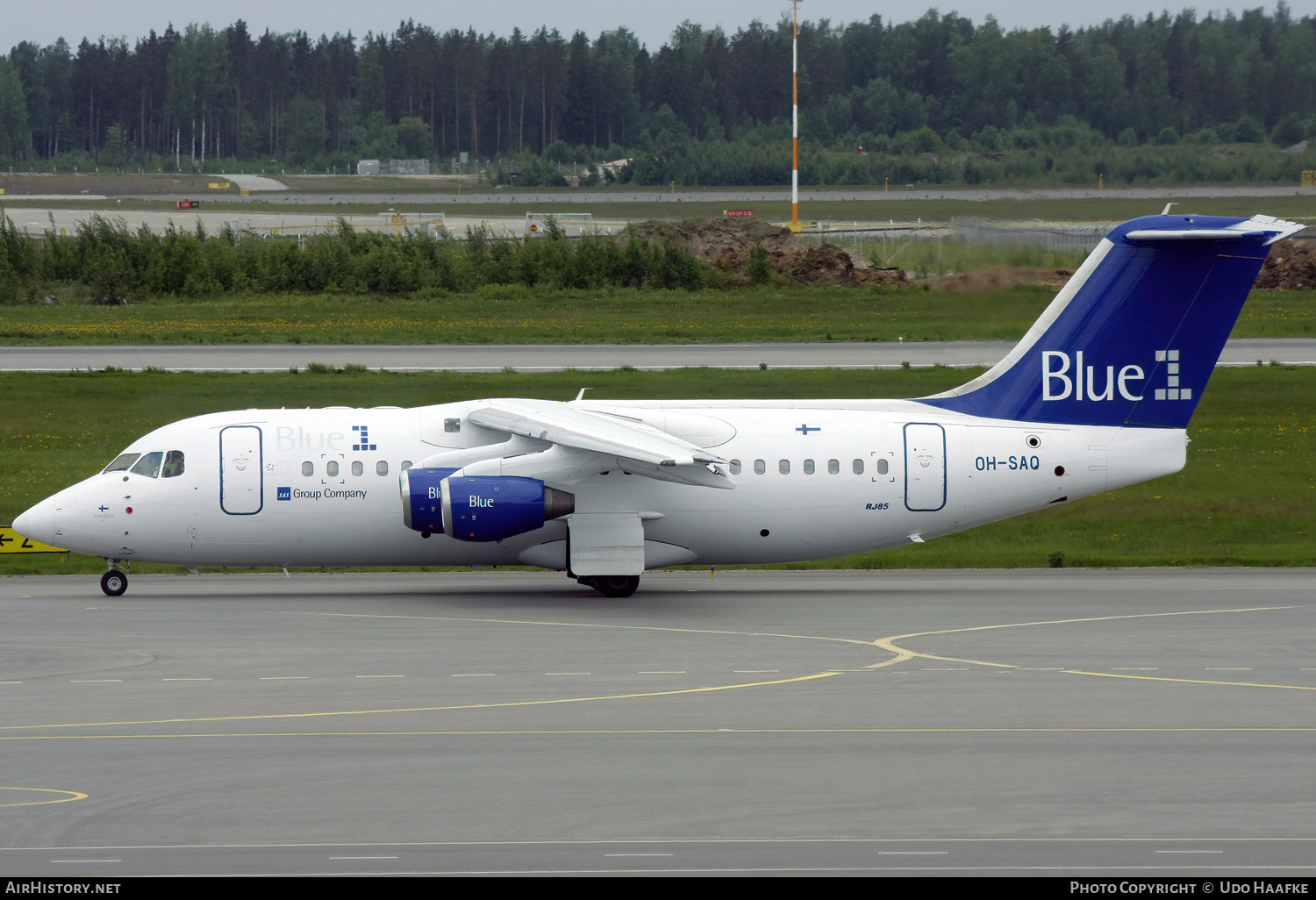 Aircraft Photo of OH-SAQ | British Aerospace Avro 146-RJ85 | Blue1 | AirHistory.net #578381