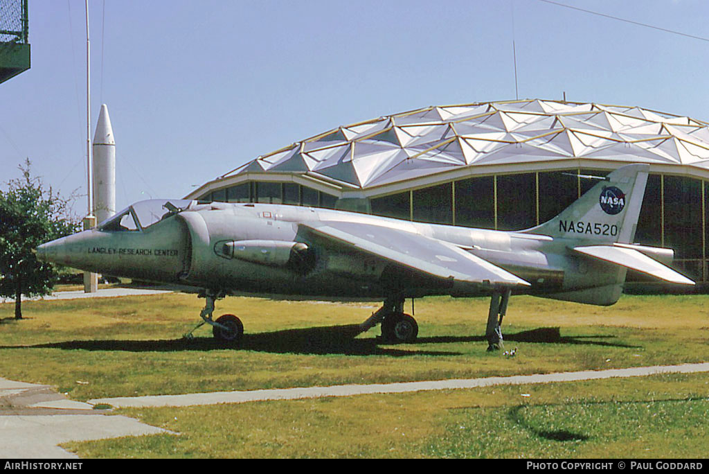 Aircraft Photo of NASA 520 | Hawker Siddeley XV-6A Kestrel | NASA - National Aeronautics and Space Administration | AirHistory.net #578389