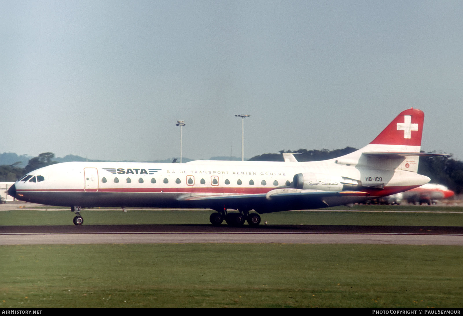 Aircraft Photo of HB-ICO | Sud SE-210 Caravelle 10B1R | SATA - SA de Transport Aérien | AirHistory.net #578397