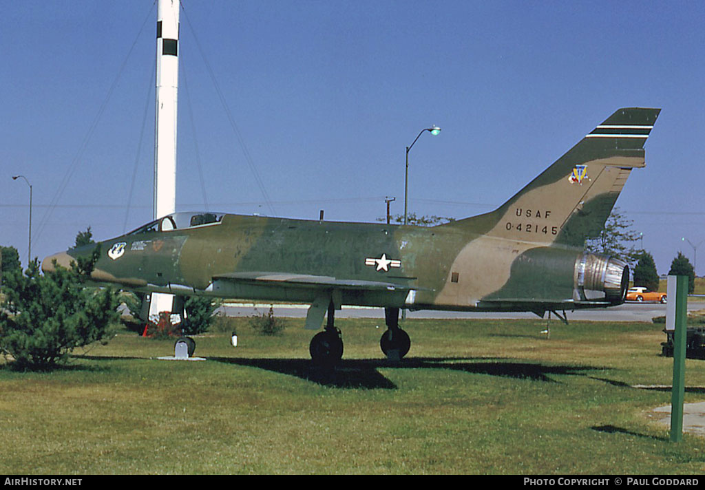 Aircraft Photo of 54-2145 / 0-42145 | North American F-100D Super Sabre | USA - Air Force | AirHistory.net #578398
