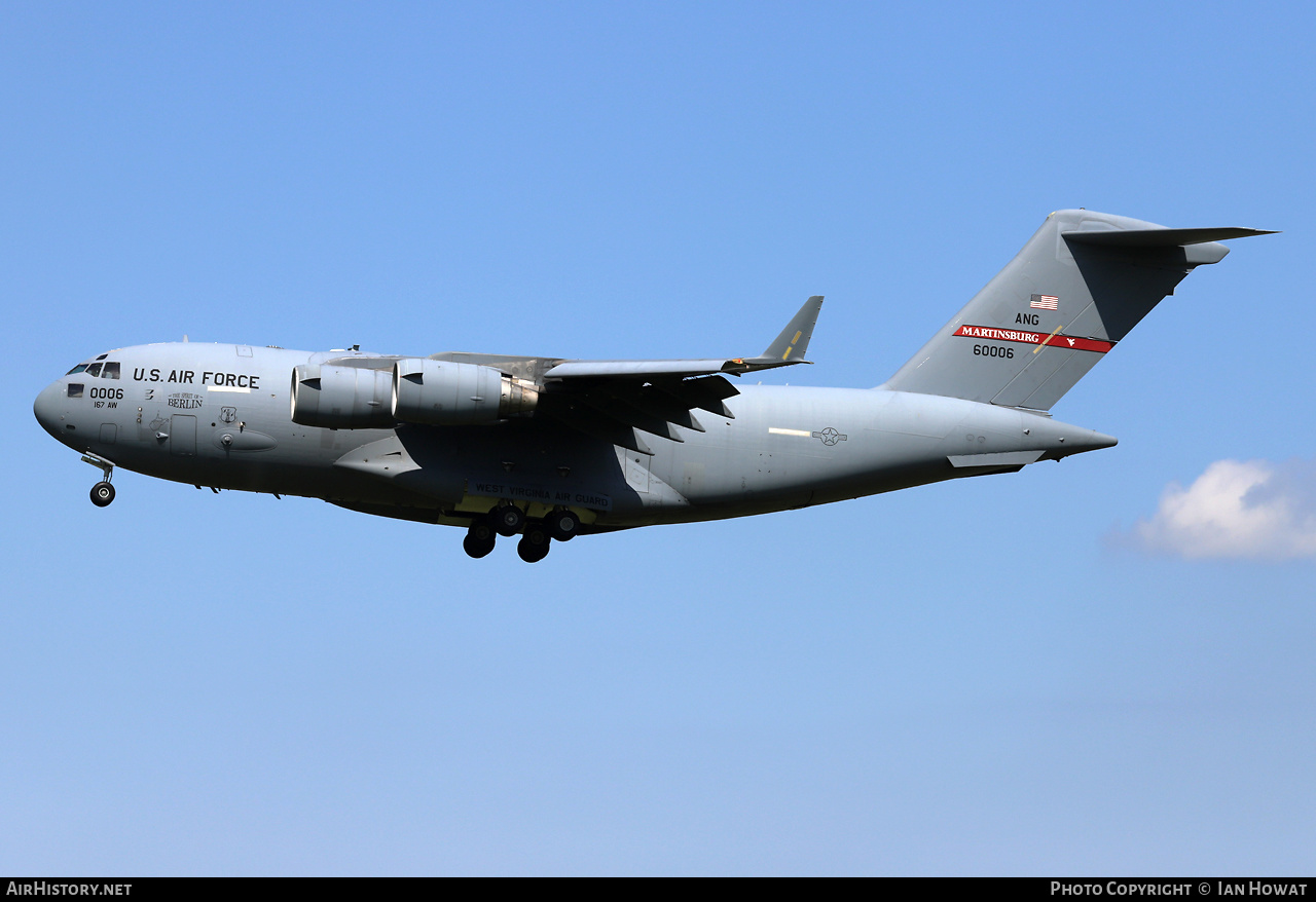 Aircraft Photo of 96-0006 / 60006 | McDonnell Douglas C-17A Globemaster III | USA - Air Force | AirHistory.net #578409