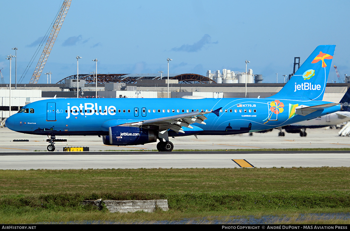 Aircraft Photo of N779JB | Airbus A320-232 | JetBlue Airways | AirHistory.net #578413