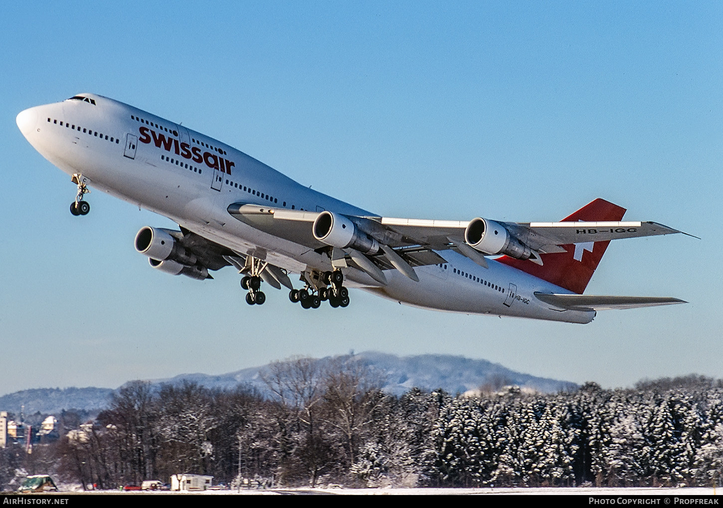 Aircraft Photo of HB-IGC | Boeing 747-357M | Swissair | AirHistory.net #578415