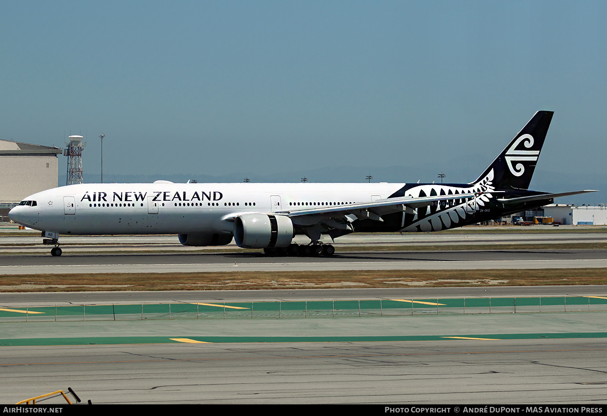 Aircraft Photo of ZK-OKO | Boeing 777-319/ER | Air New Zealand | AirHistory.net #578423