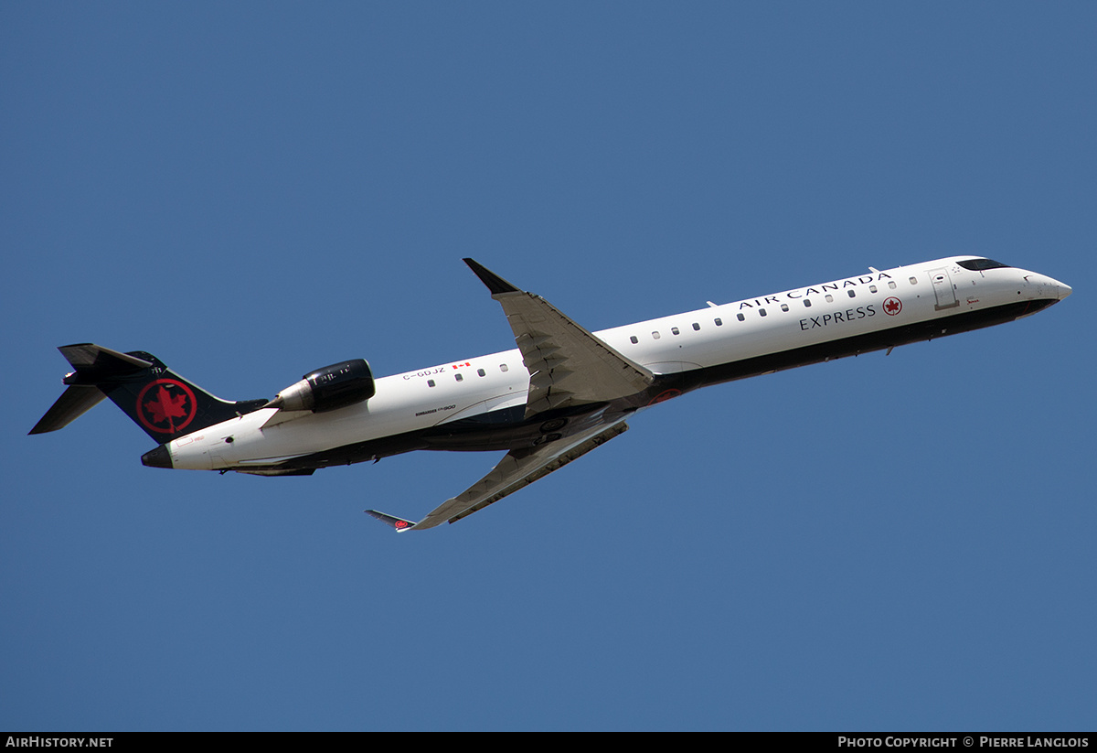 Aircraft Photo of C-GDJZ | Bombardier CRJ-900LR (CL-600-2D24) | Air Canada Express | AirHistory.net #578439