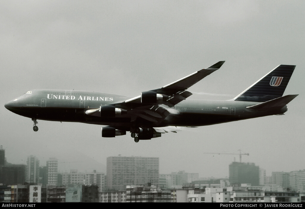 Aircraft Photo of N197UA | Boeing 747-422 | United Airlines | AirHistory.net #578477