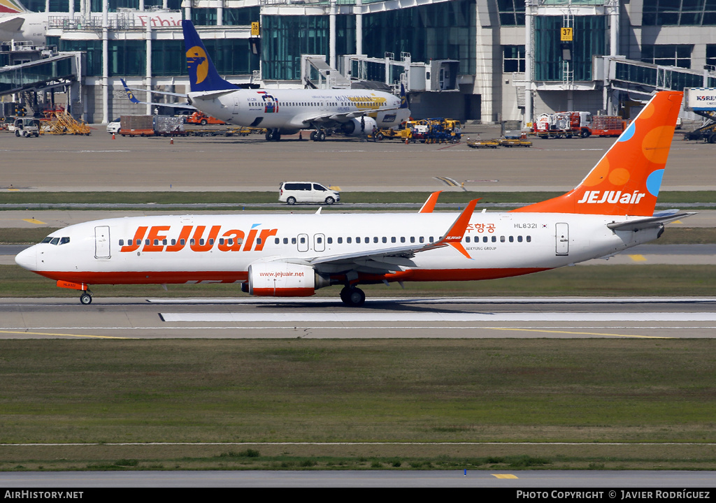 Aircraft Photo of HL8321 | Boeing 737-8K5 | Jeju Air | AirHistory.net #578479
