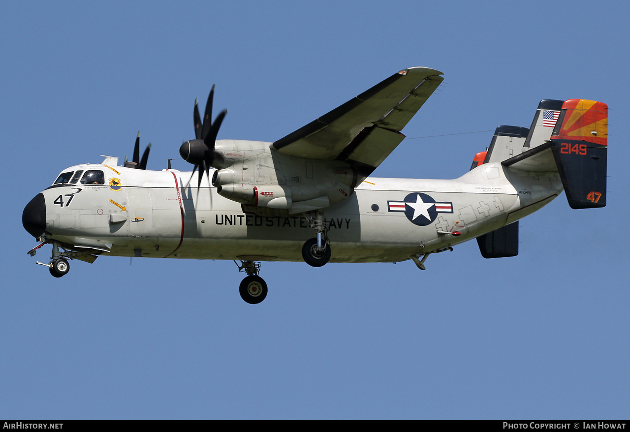 Aircraft Photo of 162149 / 2149 | Grumman C-2A Greyhound | USA - Navy | AirHistory.net #578486