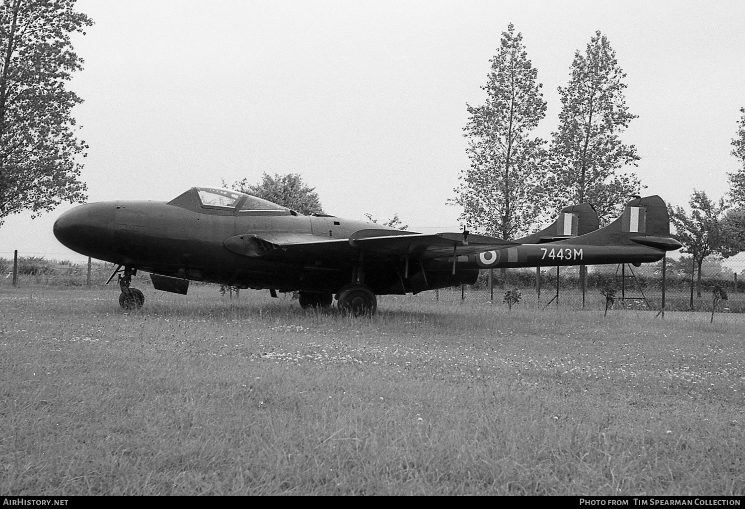 Aircraft Photo of 7443M / WX853 | De Havilland D.H. 112 Venom NF3 | UK - Air Force | AirHistory.net #578495
