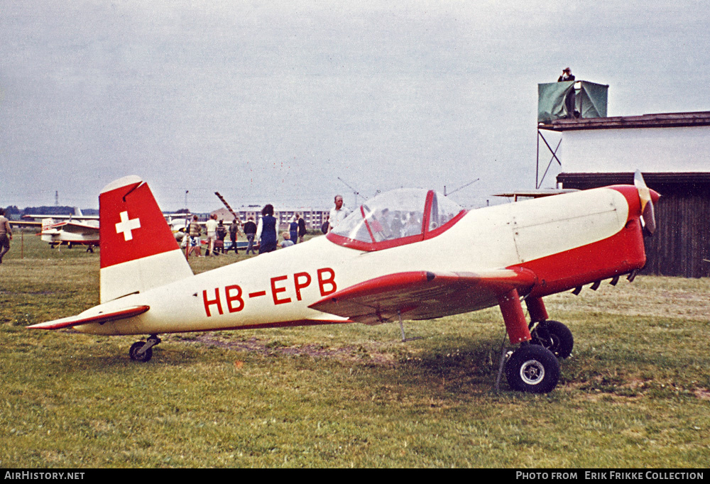 Aircraft Photo of HB-EPB | SAI KZ VIII | AirHistory.net #578506