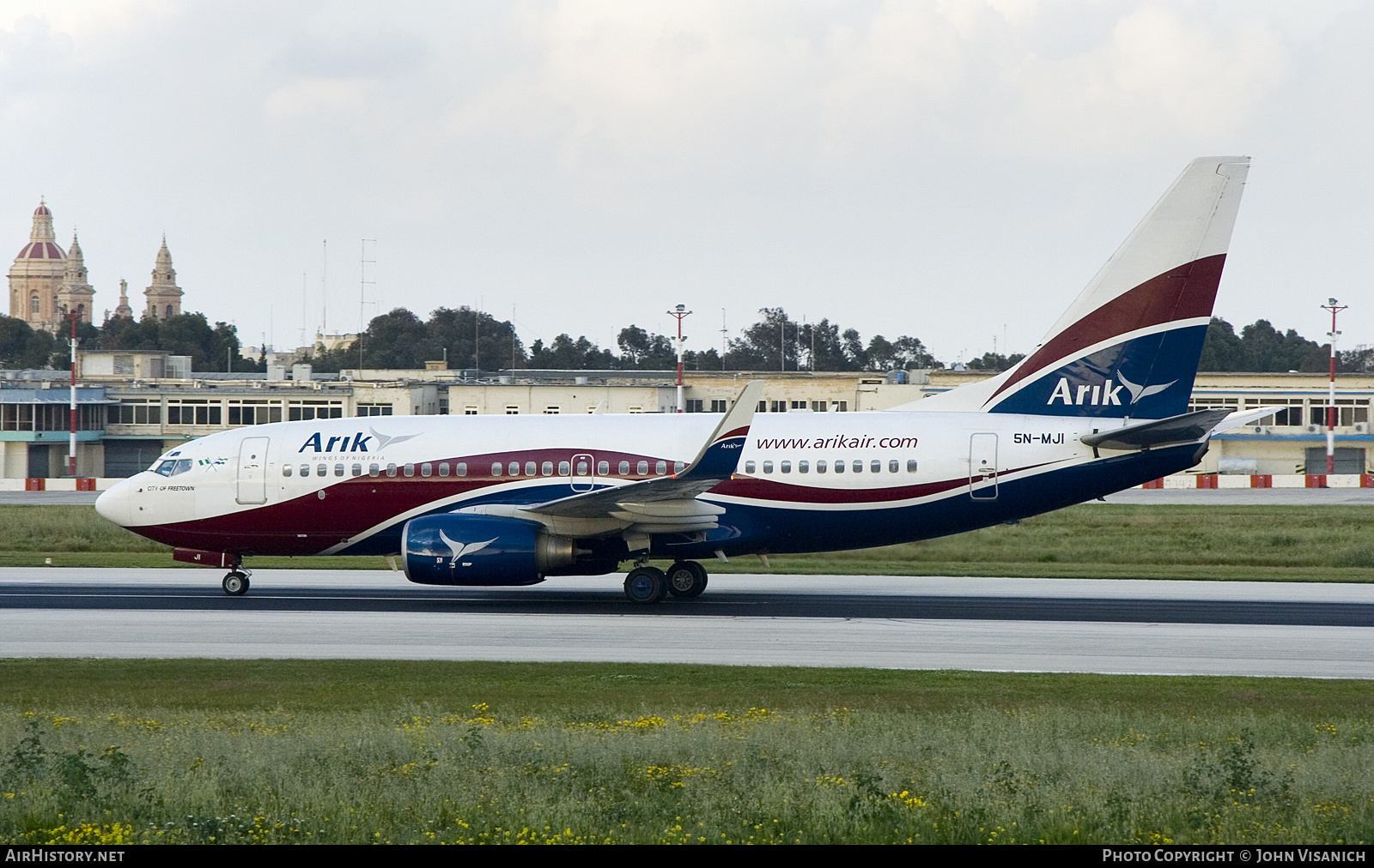 Aircraft Photo of 5N-MJI | Boeing 737-76N | Arik Air | AirHistory.net #578529