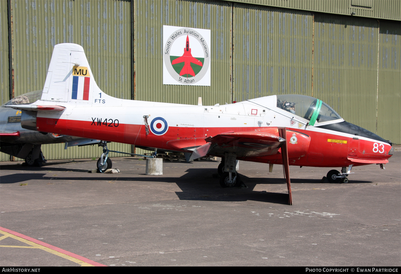 Aircraft Photo of XW420 | BAC 84 Jet Provost T5 | UK - Air Force | AirHistory.net #578534