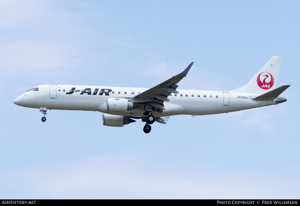 Aircraft Photo of JA254J | Embraer 190STD (ERJ-190-100STD) | J-Air | AirHistory.net #578539