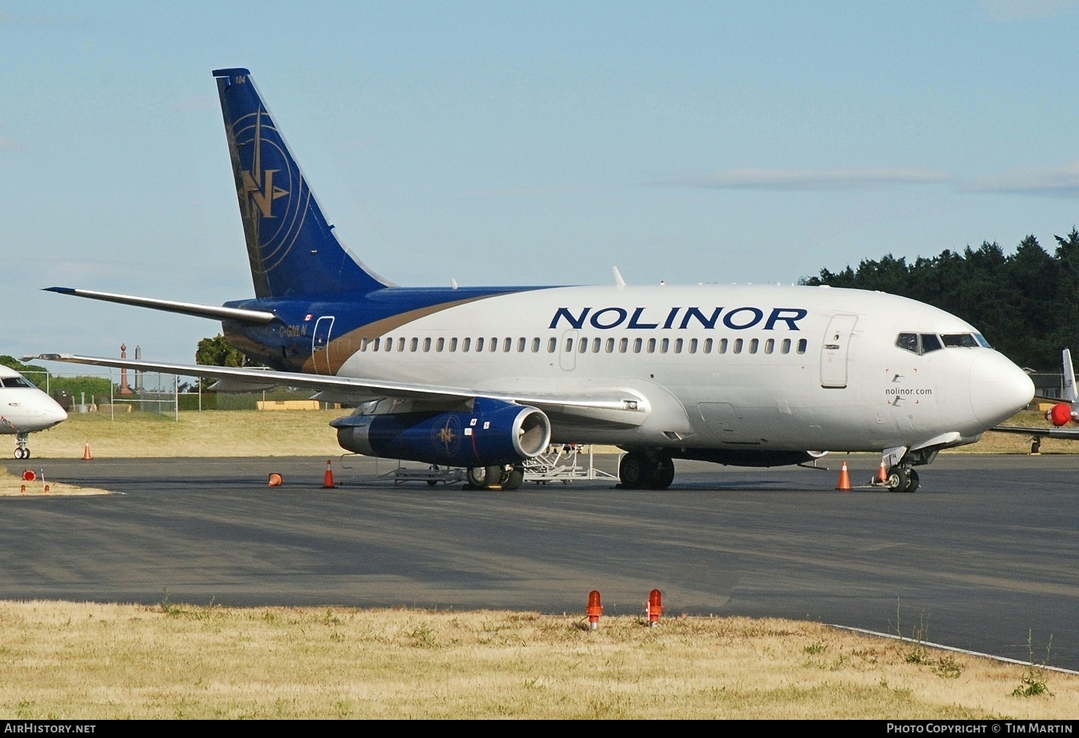 Aircraft Photo of C-GNLN | Boeing 737-2B6C/Adv | Nolinor Aviation | AirHistory.net #578544