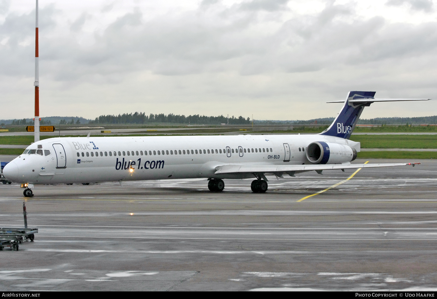 Aircraft Photo of OH-BLD | McDonnell Douglas MD-90-30 | Blue1 | AirHistory.net #578545