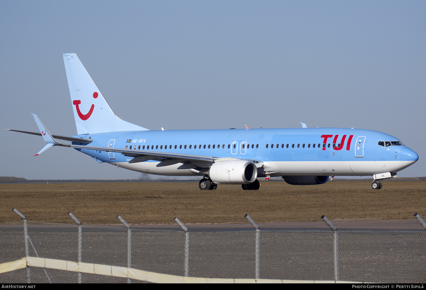 Aircraft Photo of SE-RFX | Boeing 737-8K5 | TUI | AirHistory.net #578550