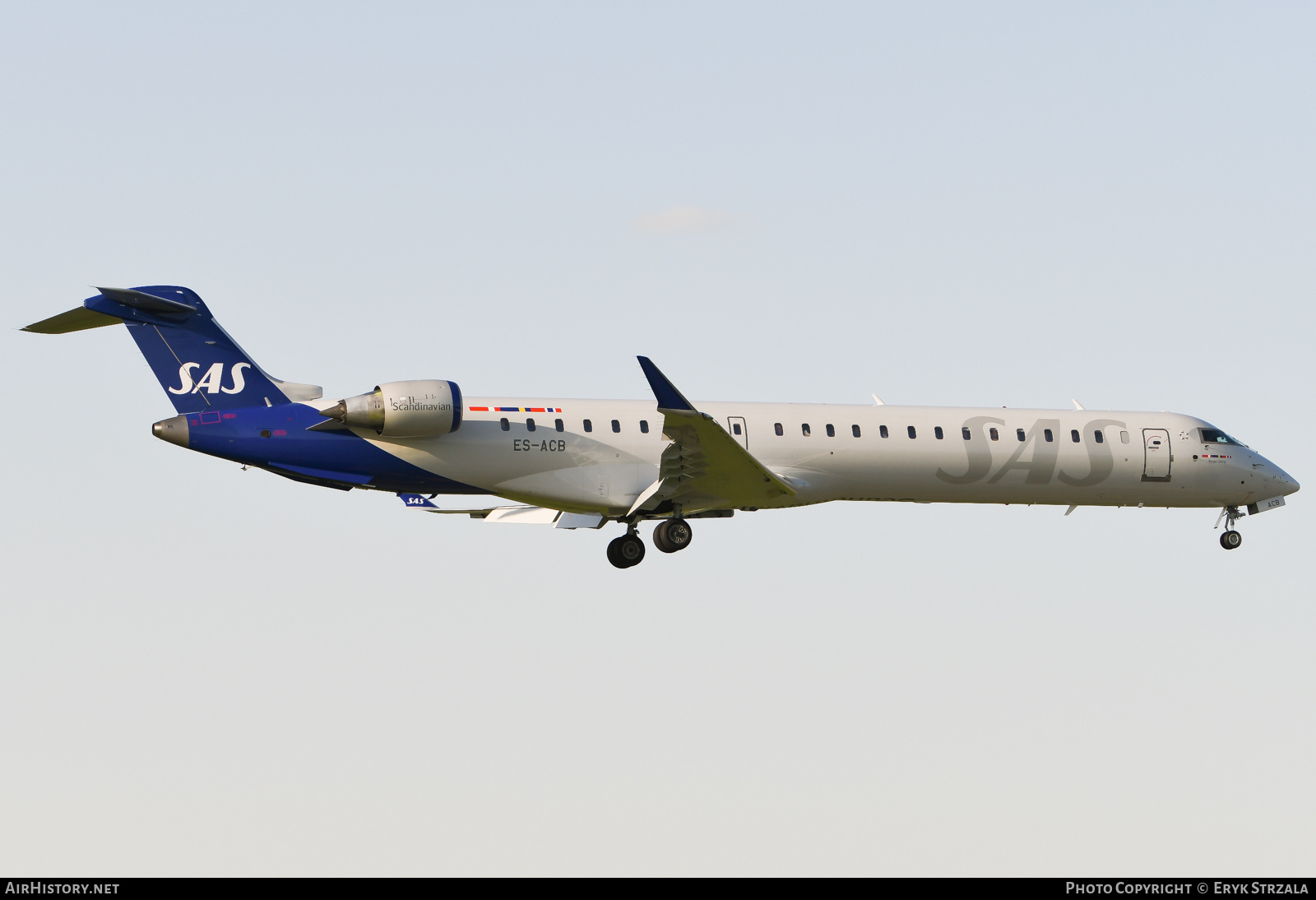 Aircraft Photo of ES-ACB | Bombardier CRJ-900ER (CL-600-2D24) | Scandinavian Airlines - SAS | AirHistory.net #578553