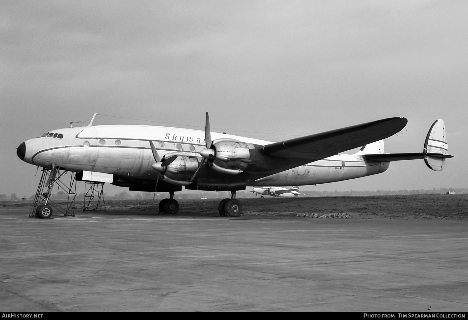 Aircraft Photo of G-ARXE | Lockheed L-149 Constellation | Skyways of London | AirHistory.net #578558