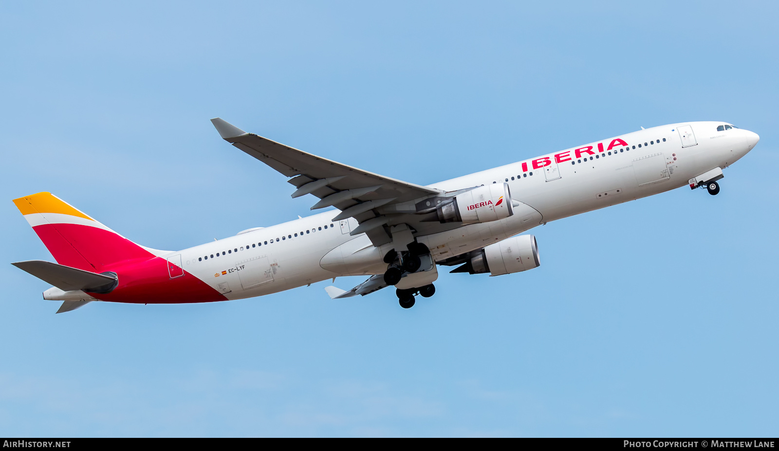 Aircraft Photo of EC-LYF | Airbus A330-302 | Iberia | AirHistory.net #578574