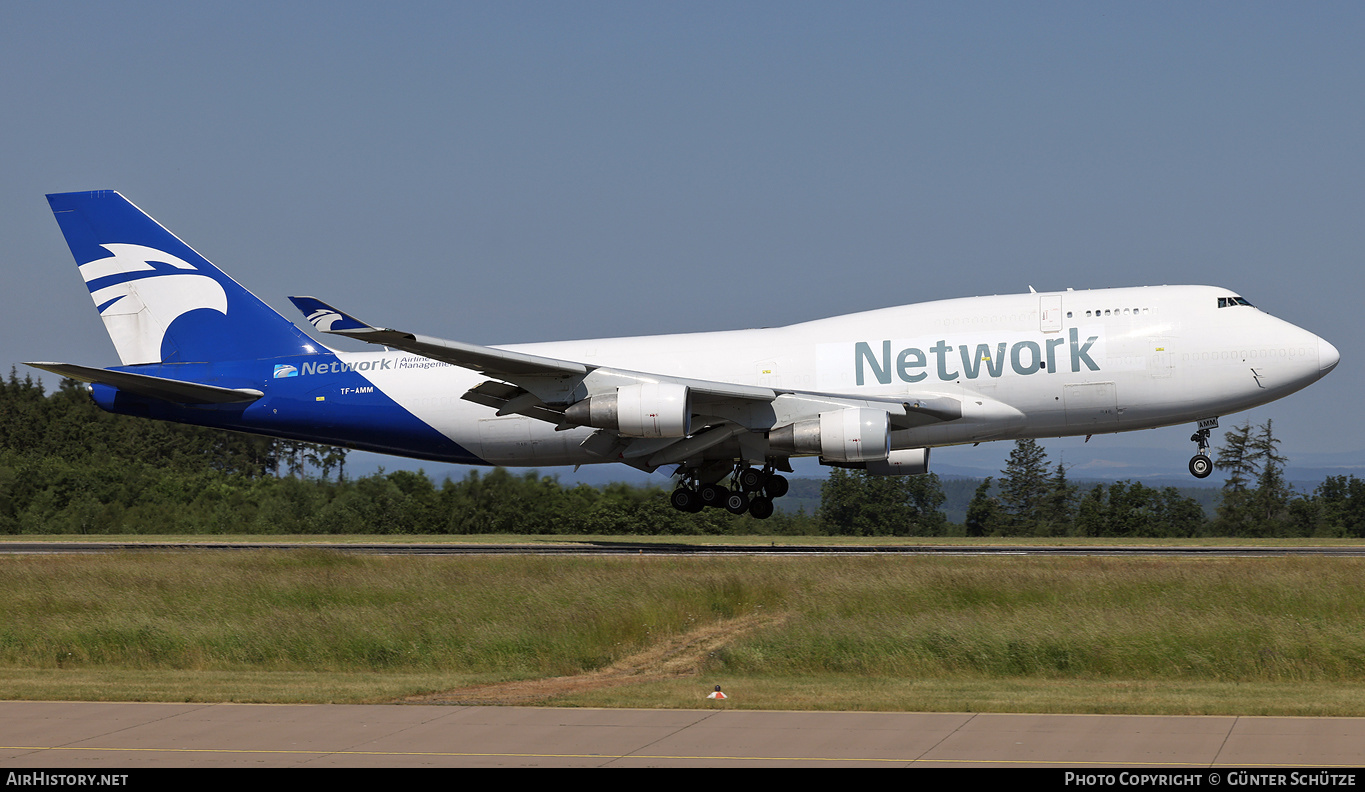 Aircraft Photo of TF-AMM | Boeing 747-4H6(BDSF) | Network Airline Management | AirHistory.net #578585
