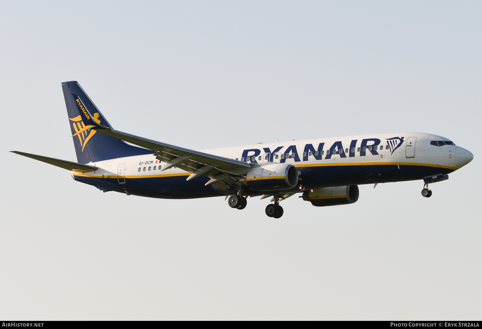 Aircraft Photo of EI-DCM | Boeing 737-8AS | Ryanair | AirHistory.net #578597
