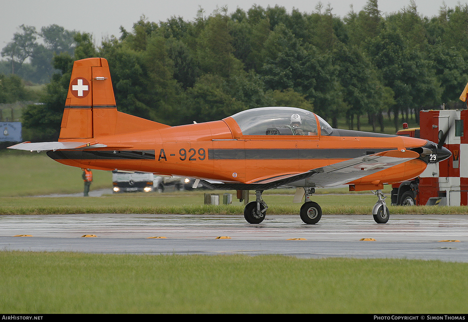 Aircraft Photo of A-929 | Pilatus PC-7 | Switzerland - Air Force | AirHistory.net #578618