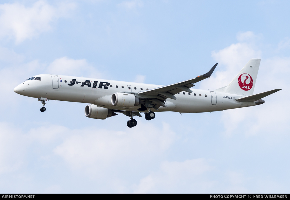 Aircraft Photo of JA253J | Embraer 190STD (ERJ-190-100STD) | J-Air | AirHistory.net #578634