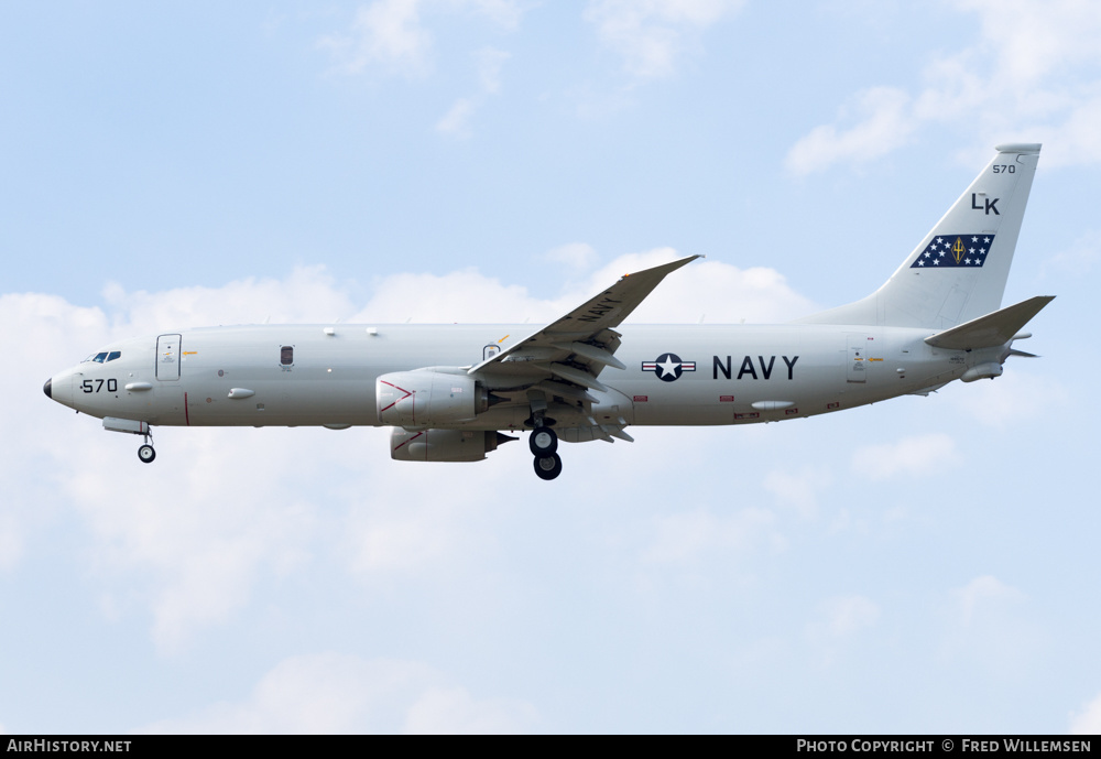 Aircraft Photo of 169570 | Boeing P-8A Poseidon | USA - Navy | AirHistory.net #578637