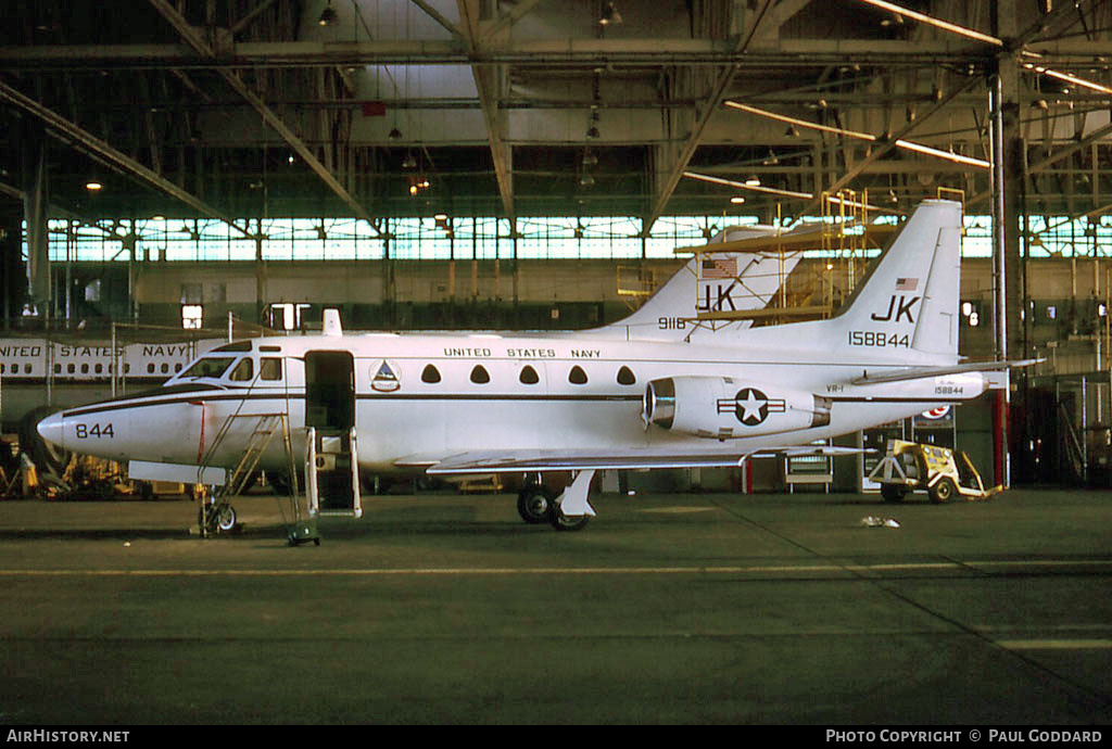 Aircraft Photo of 158844 | North American Rockwell CT-39G | USA - Navy | AirHistory.net #578639