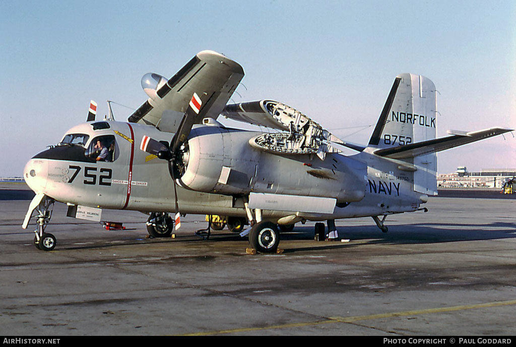 Aircraft Photo of 148752 / 8752 | Grumman US-2D Tracker (G-121) | USA - Navy | AirHistory.net #578645