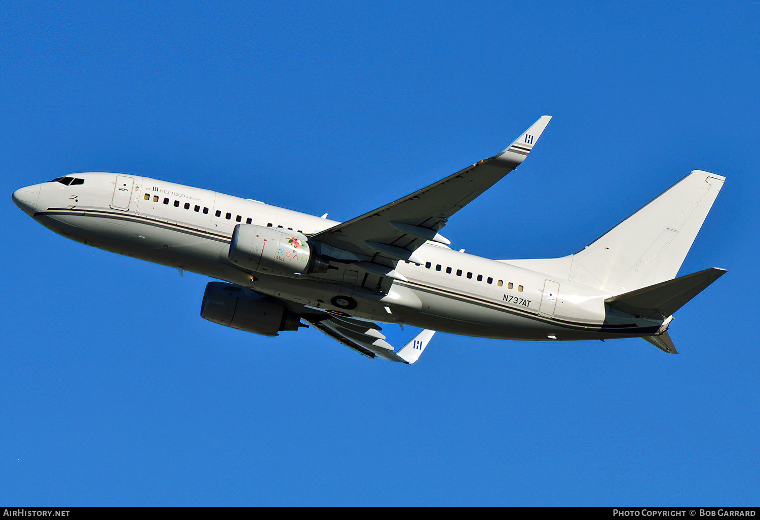 Aircraft Photo of N737AT | Boeing 737-7HJ BBJ | Hillwood Airways | AirHistory.net #578647