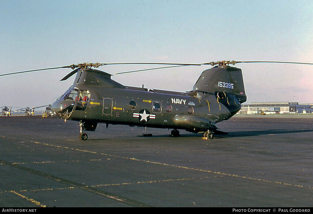 Aircraft Photo of 153395 | Boeing Vertol CH-46D Sea Knight | USA - Navy | AirHistory.net #578665