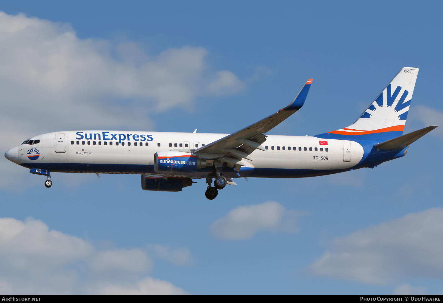 Aircraft Photo of TC-SOR | Boeing 737-8AS | SunExpress | AirHistory.net #578682