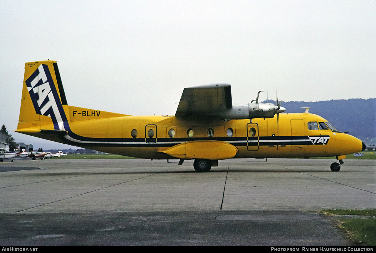 Aircraft Photo of F-BLHV | Nord 262B-11 | TAT - Touraine Air Transport | AirHistory.net #578685