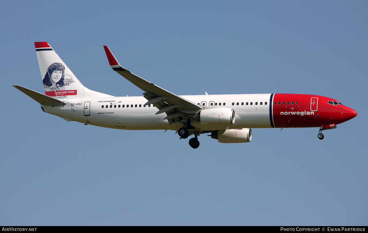 Aircraft Photo of SE-RXC | Boeing 737-86N | Norwegian | AirHistory.net #578707