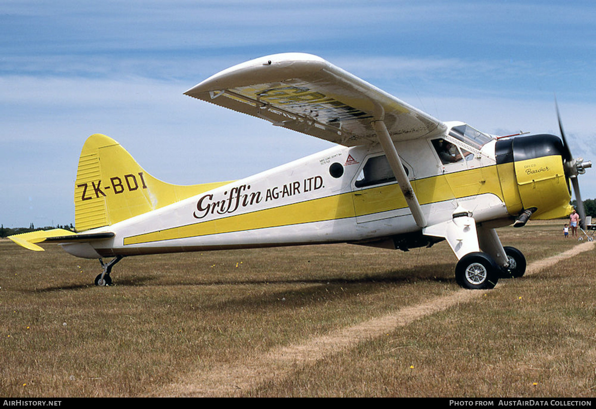 Aircraft Photo of ZK-BDI | De Havilland Canada DHC-2 Beaver Mk1 | Griffin Ag-Air | AirHistory.net #578725