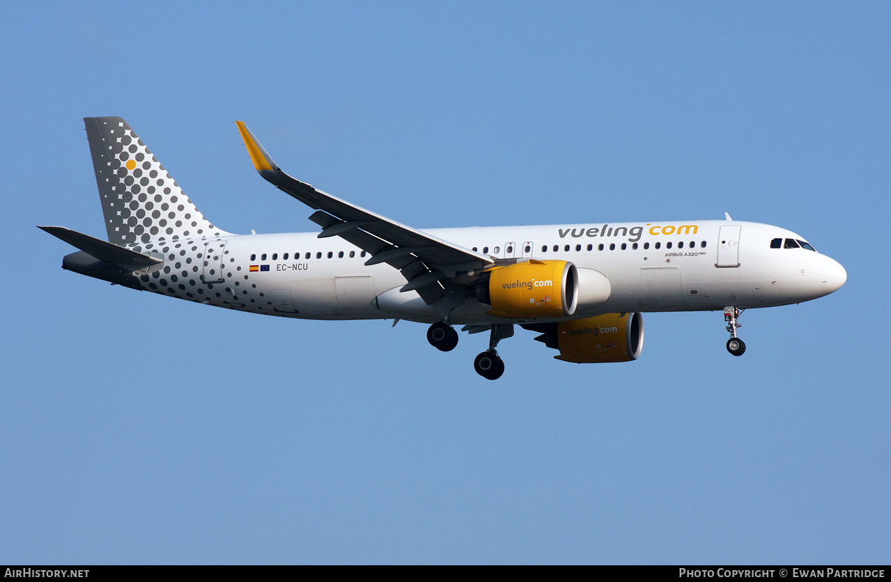 Aircraft Photo of EC-NCU | Airbus A320-271N | Vueling Airlines | AirHistory.net #578729