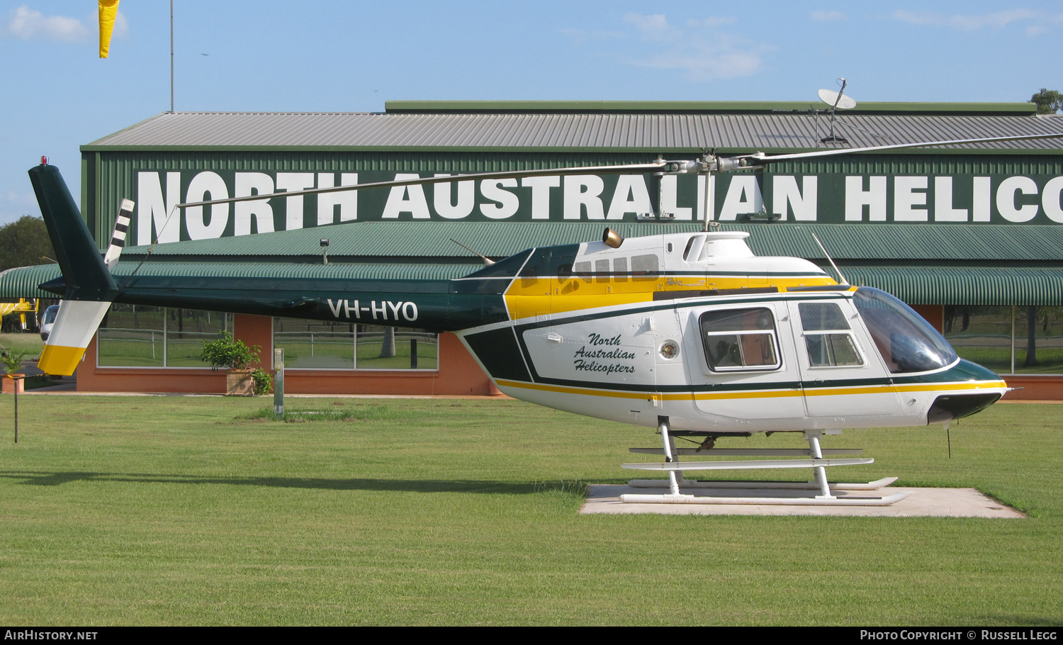 Aircraft Photo of VH-HYO | Bell 206B-3 JetRanger III | North Australian Helicopters | AirHistory.net #578756