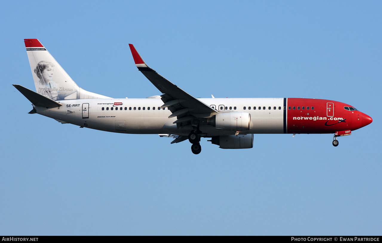 Aircraft Photo of SE-RRT | Boeing 737-8JP | Norwegian | AirHistory.net #578762